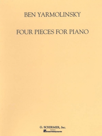 Ben Yarmolinksy, Four Pieces Klavier Buch