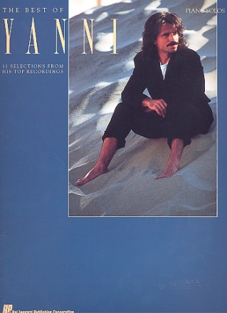 The best of Yanni piano solos 11 selections from his recordings