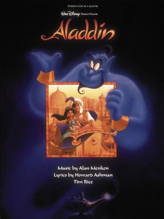 Aladdin: Songbook for piano/voice/ guitar Music by Alan Menken/lyriks