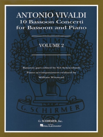 10 Concerti vol.2 for bassoon and piano