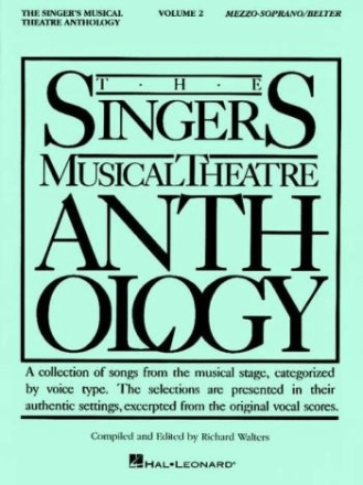 The Singer's musical Theatre Anthology vol.2 for mezzosoprano and piano