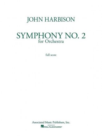 John Harbison, Symphony No. 2 Orchestra Partitur