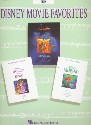 Disney Movie Favorites Songbook for viola