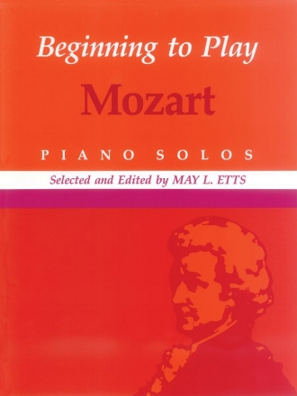 Wolfgang Amadeus Mozart, Beginning to Play Mozart Klavier Buch