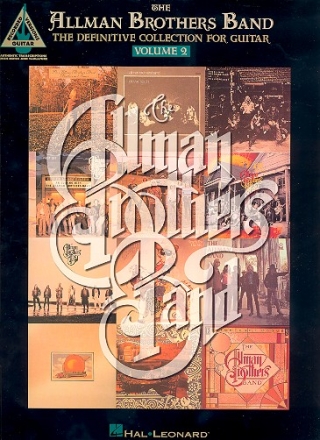 The Allman Brothers Band vol.2: The definitive collection for guitar Songbook voice/guitar/tab