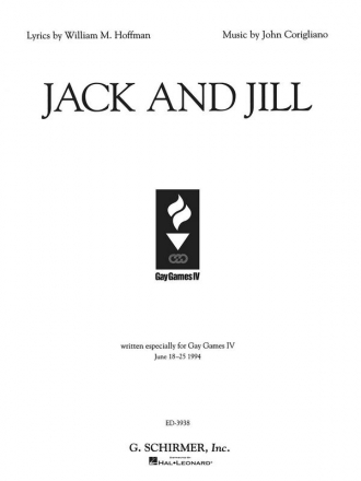 John Corigliano, Jack And Jill Vocal and Piano Buch