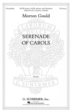 M Gould, Serenade Of Carols Chor Chorpartitur