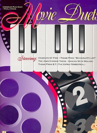 Movie Duets: for piano 4 hands