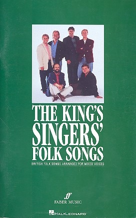 The King's Singers' Folk Songs for mixed chorus a cappella score