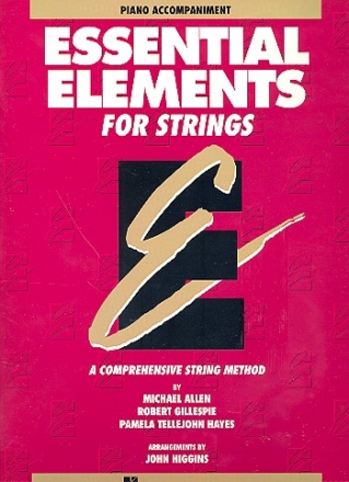 Essential Elements vol.1 for strings piano accompaniment