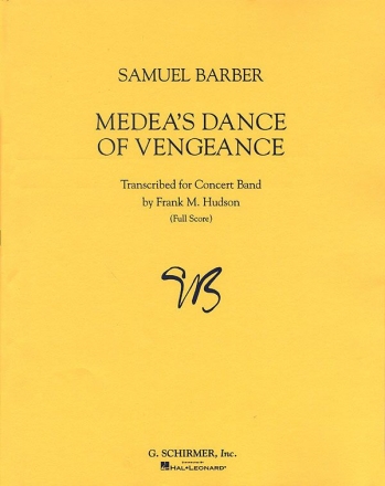 Samuel Barber, Medeas Dance of Vengeance, Op. 23a Concert Band Partitur