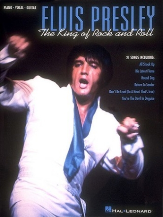 Elvis Presley - King of Rock'n'Roll Songbook piano/vocal/guitar