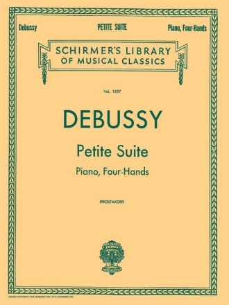 Claude Debussy, Petite Suite For One Piano, Four Hands Piano, 4 Hands Buch