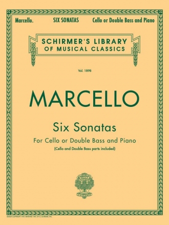 6 Sonatas for double bass and piano