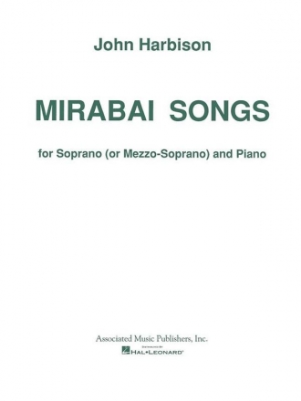 John Harbison, Mirabai Songs Soprano or Mezzo-Soprano Voice Buch