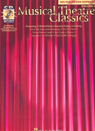 Musical Theatre Classics vol.2 (+CD) 11 songs for mezzo-soprano and piano