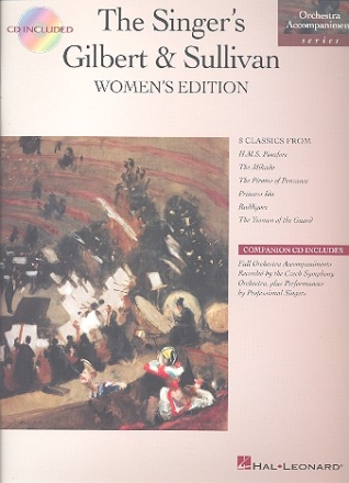 THE SINGER'S GILBERT & SULLIVAN WOMEN'S EDITION SONGBOOK FOR VOICE/PIANO AND CD