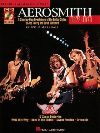 Aerosmith 1973-1979 (+CD): for guitar