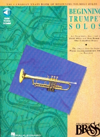 The Canadian Brass Book of beginning trumpet solos (+audio access)