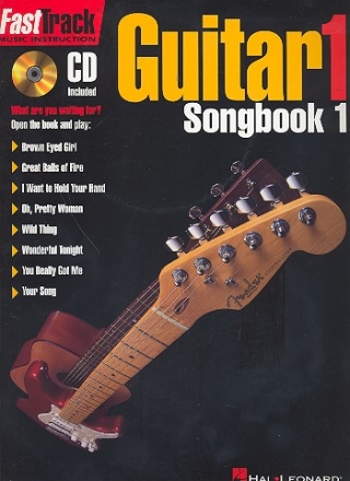 Fast Track Music Instruction: Songbook 1 for guitar