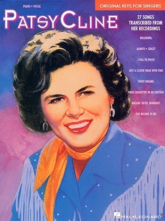 Patsy Cline: Original Keys for Singers songbook for piano/vocal