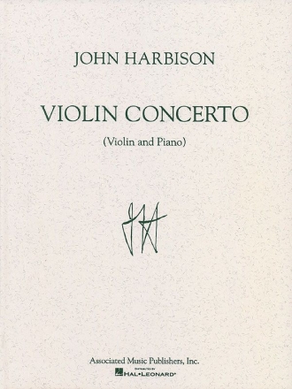 John Harbison, Violin Concerto Violine und Klavier Buch