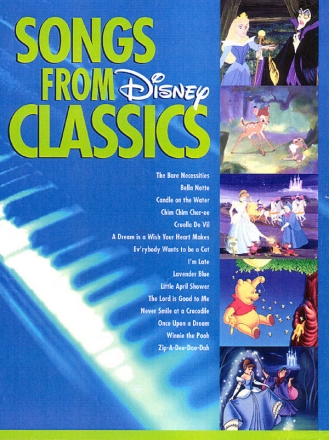 Songs from Disney Classics: big-note piano edition