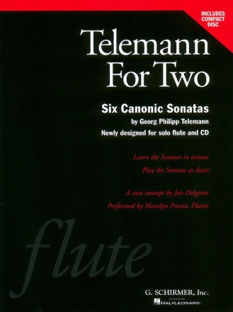 Telemann for Two (+Online-Audio) for 2 flutes