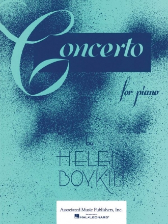 Helen Boykin, Concerto in F 2 Pianos Buch