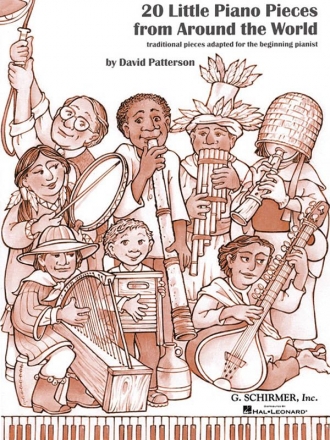 David Patterson, 20 Little Piano Pieces from Around the World Klavier Buch