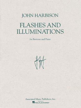 John Harbison, Flashes and Illuminations Baritone Voice and Piano Buch