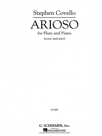 Stephen Covello, Arioso for Flute and Piano Flte und Klavier Buch