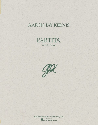 Aaron Jay Kernis, Partita Gitarre Buch