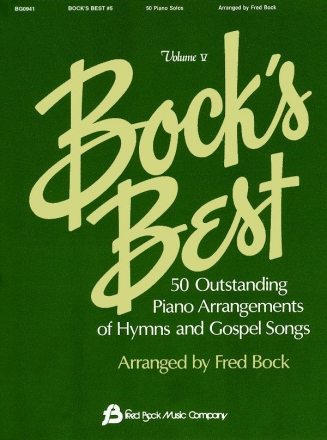 Bock's Best Vol. 5   for piano