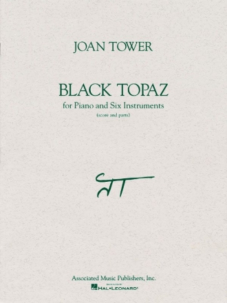 Joan Tower, Black Topaz Wind Ensemble Partitur + Stimmen