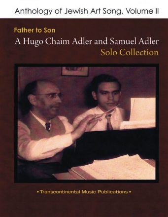 Samuel Adler, Anthology of Jewish Art Song, Vol. 2 Vocal and Piano Buch