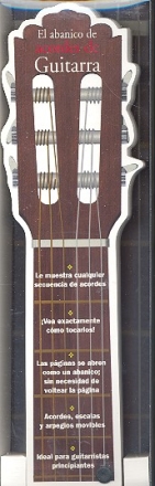 El abanico de acordes de guitarra (sp)