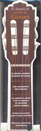 El abanico de escalas de guitarra (sp)