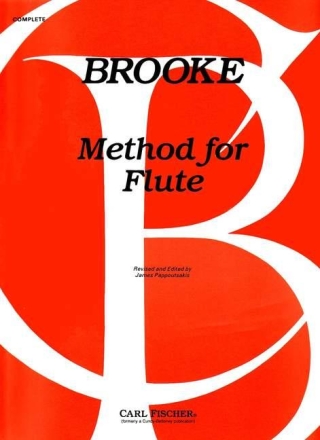 Arthur Brooke Method for Flute Flte