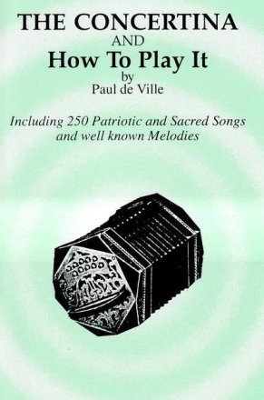 Paul de Ville The Concertina and How To Play It Konzertina