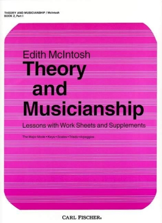 Theory and Musicianship - Book 2, Part 1 Klavier