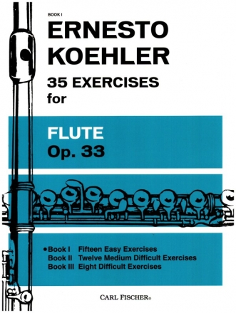 35 Exercises op.33 vol.1 - 15 easy Exercises for flute