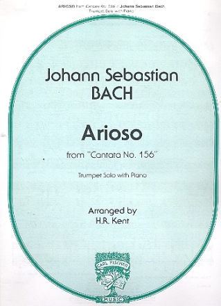 Arioso from Cantata BWV156 for trumpet (alto sax/cornet) and piano