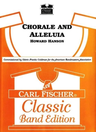 Chorale and Alleluia for concert band score and parts