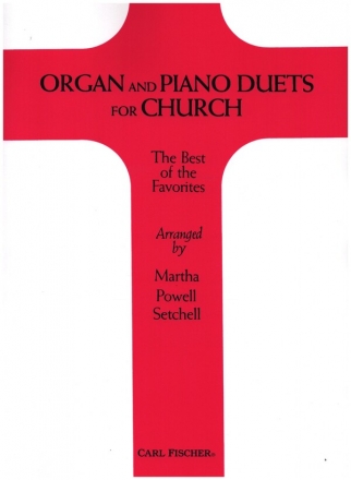 Organ and Piano Duets for organ and piano score