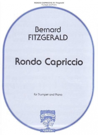 Bernard Fitzgerald Rondo Capriccio Trompete (Kornett) und Klavier Klavierauszug mit Solostimme