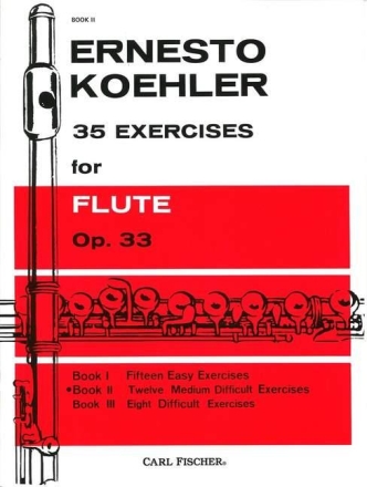 Ernesto Kohler 35 Exercises for Flute Flte