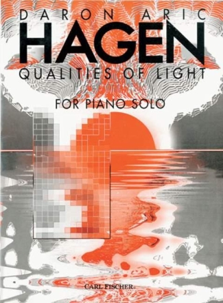 Daron Hagen Qualities Of Light Klavier Solostimme