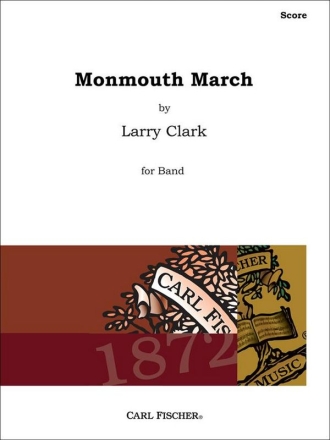 Larry Clark Monmouth March Blasorchester Partitur