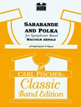 Malcolm Arnold Sarabande and Polka Blasorchester Partitur und Stimmen